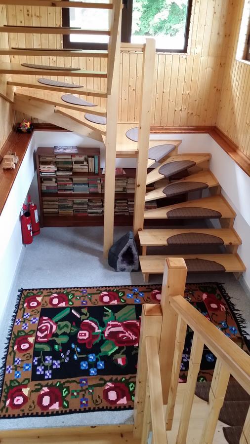 Cabana Barlogul Lupilor Villa Berevoesti Buitenkant foto