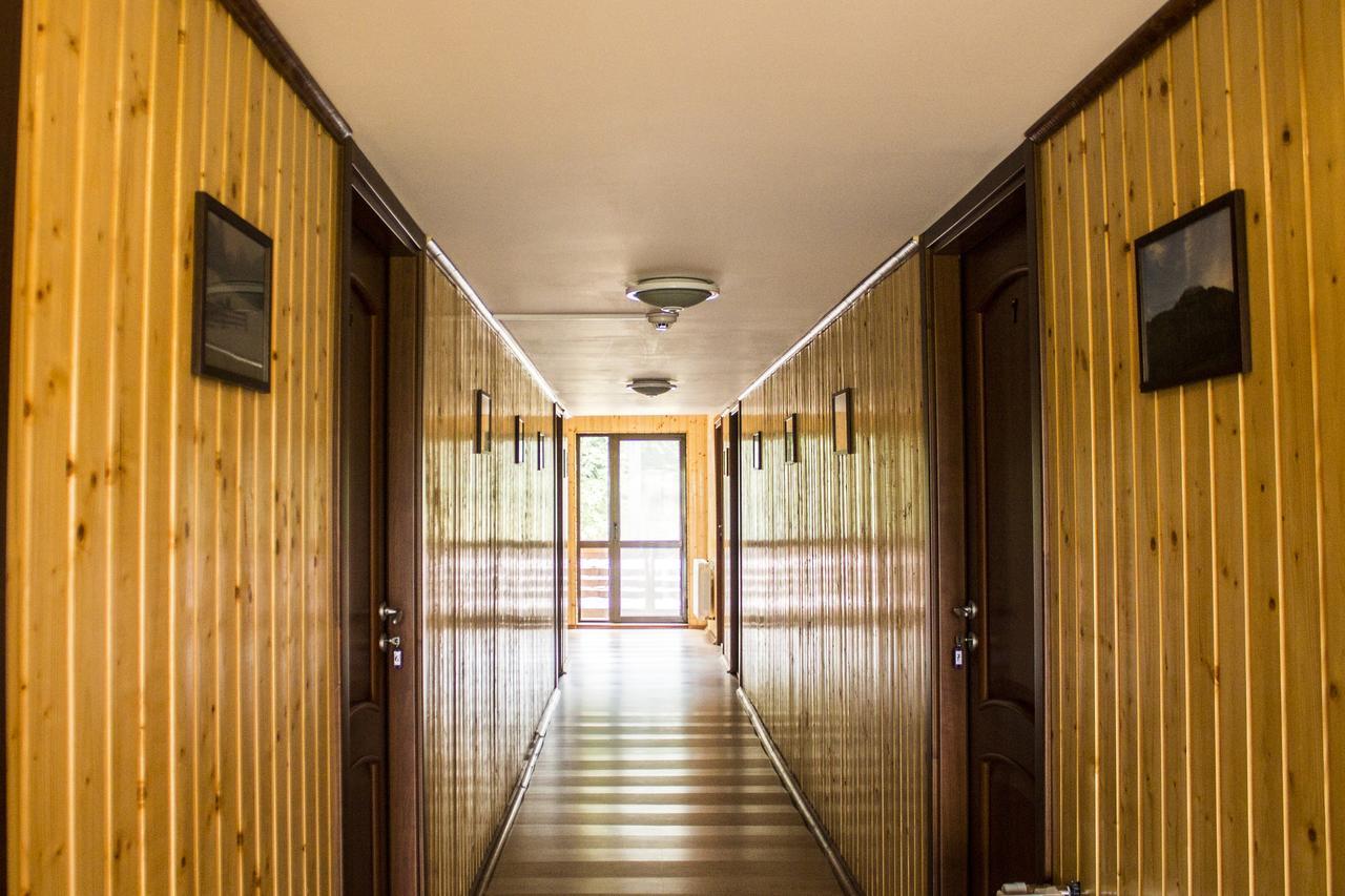 Cabana Barlogul Lupilor Villa Berevoesti Buitenkant foto